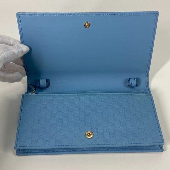 GUCCI Blue Shoulder Bag - Picture 9 of 16